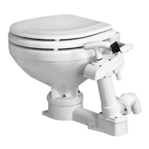 WC manuel compact siège bois | EAN 8033137051203 Ref 50.207.25