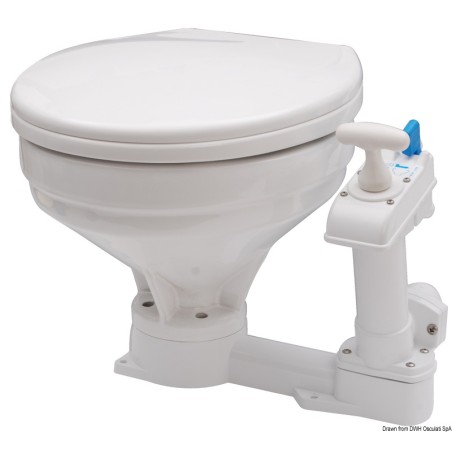 WC manuel couvette grande plastique | EAN 8033137051135 Ref 50.206.25