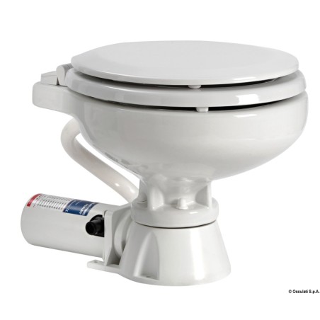 WC électrique space saver siège bois 12 V | EAN 8033137051098 Ref 50.205.13