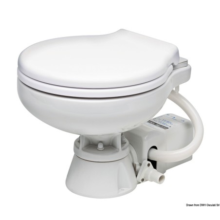 WC électrique siège plastique blanc | EAN 8033137051159 Ref 50.207.13