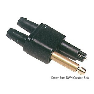Branchement mâle MERCURY/MARINER double embout | EAN 8033137160509 Ref 52.805.58