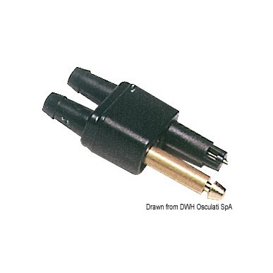 Branchement mâle MERCURY/MARINER double embout | EAN 8033137160509 Ref 52.805.58