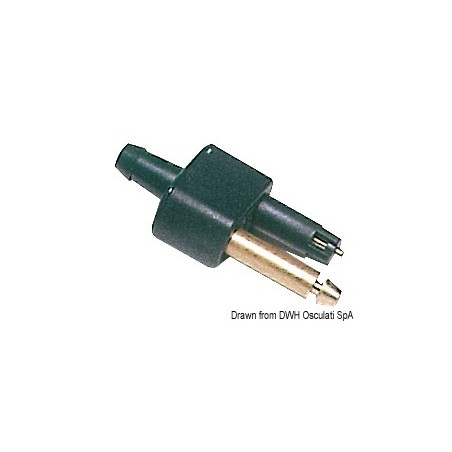 Branchement mâle MERCURY/MARINER + embout | EAN 8033137160493 Ref 52.805.57
