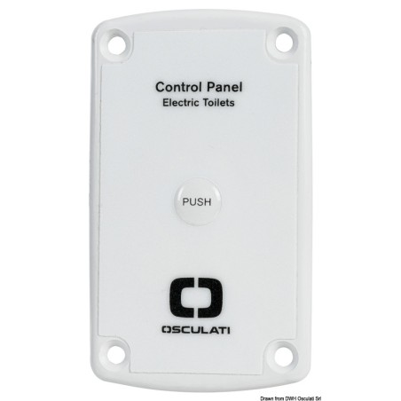 Tableau commande électronique p. WC électriques 24 A | EAN 8033137216220 Ref 50.204.44