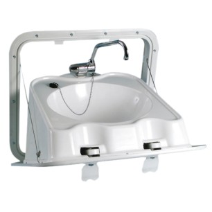 Evier ABS pliable mural | EAN 8033137042362 Ref 50.188.68