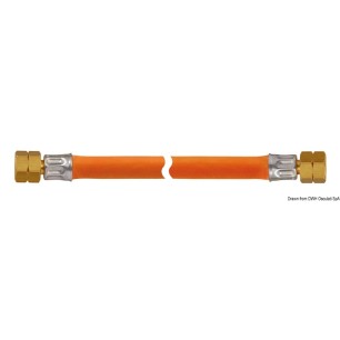 Tube G 1/4 LH x G 1/4 LH x 800 mm | EAN 8033137152429 Ref 50.013.52
