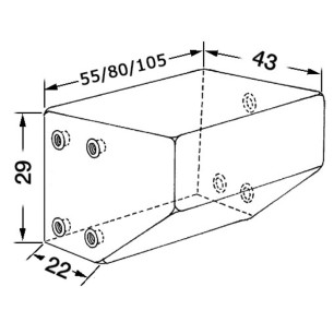 Réservoir eaux usées 100 l | EAN 8033137152689 Ref 50.140.52