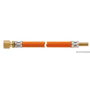 Embout lisse RVS 8 x 1000 mm | EAN 8033137152351 Ref 50.013.32