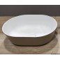 Evier poser semi oval Ocritech blanc/beige 350x260 mm
Evier poser semi oval Ocritech blanc/beige 350x260 mm