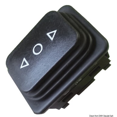 Interrupteur (ON) OFF (ON) p.pied électriqueSQUARE | EAN 8033137151408 Ref 48.749.01