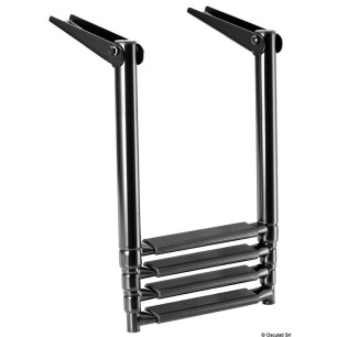 Echelle télescopique p.passerelle AISI316 4 marche | EAN 8033137151675 Ref 49.536.04