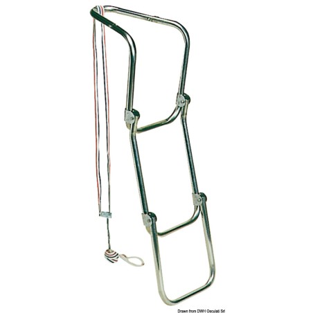 Echelle repliable p. zodiacs 880 mm | EAN 8033137151569 Ref 49.528.03