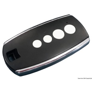 Télécommande 4 voies p.pied électrique SQUARE | EAN 8033137151439 Ref 48.749.08