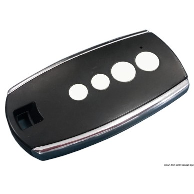 Télécommande 4 voies p.pied électrique SQUARE | EAN 8033137151439 Ref 48.749.08