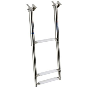 Echelle télescop. sous plateforme AISI316 3 marche | EAN 8033137151842 Ref 49.542.03
