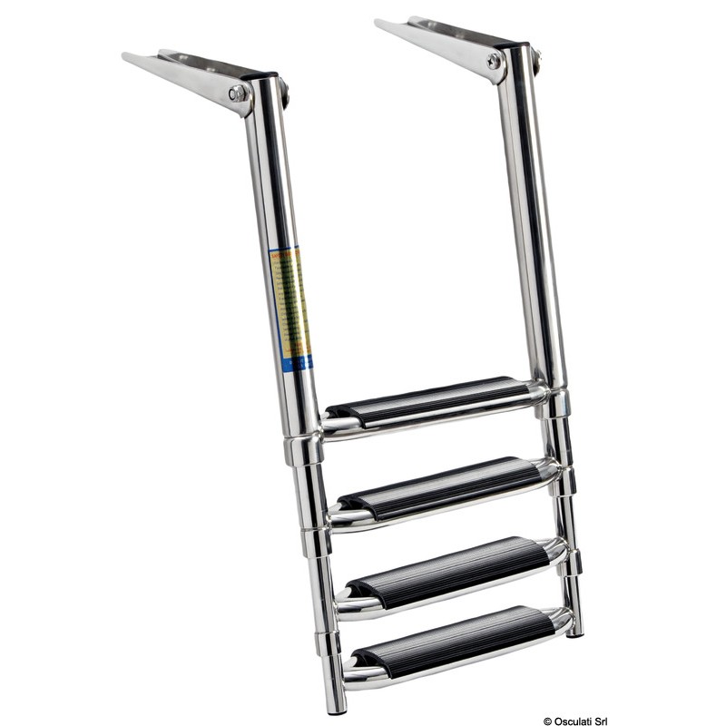 Echelle télescopique large AISI316 noir 4 marches
Echelle télescopique large AISI316 noir 4 marches