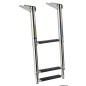 
Echelle télescop. standard AISI316 noir 3 marches 
