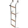
Echelle AISI316/iroko 4 marches 

