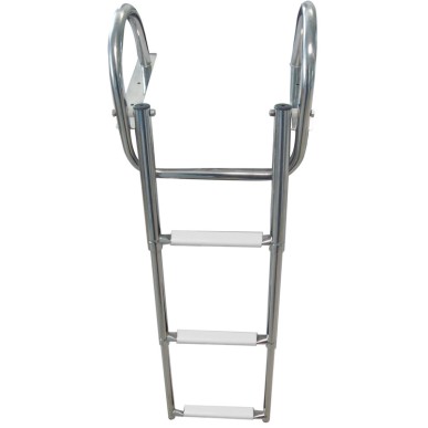Echelle télescopique 3 marches blanc | EAN 8033137151897 Ref 49.546.03