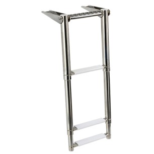 Echelle télescopique plate-forme 3 marches | EAN 8033137152047 Ref 49.553.03