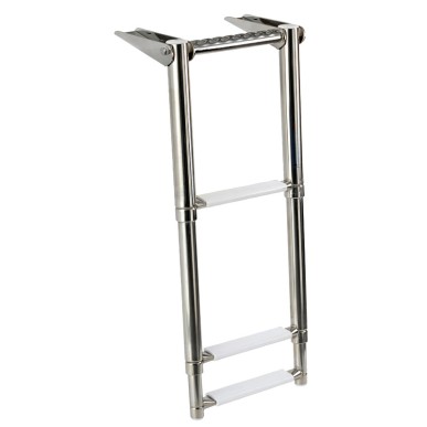 Echelle télescopique plate-forme 3 marches | EAN 8033137152047 Ref 49.553.03