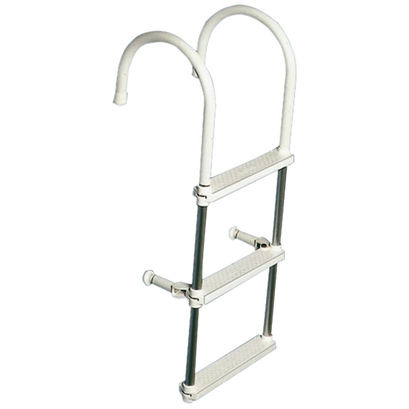 
Echelle tubes en anticorodal Ø 175 mm 3 marches 
