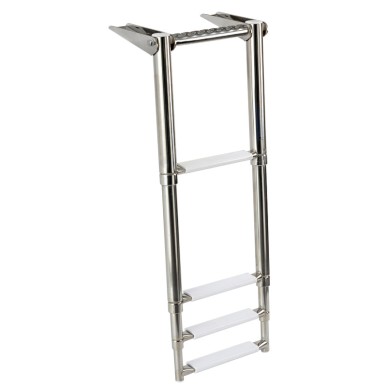 Echelle télescopique plate-forme 4 marches | EAN 8033137152054 Ref 49.553.04