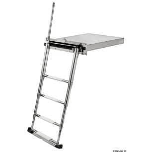 Echelle escamotable Portofino 4 marches 1156 mm | EAN 8033137216091 Ref 49.568.04