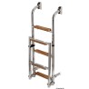 
Echelle AISI316/iroko 5 marches 
