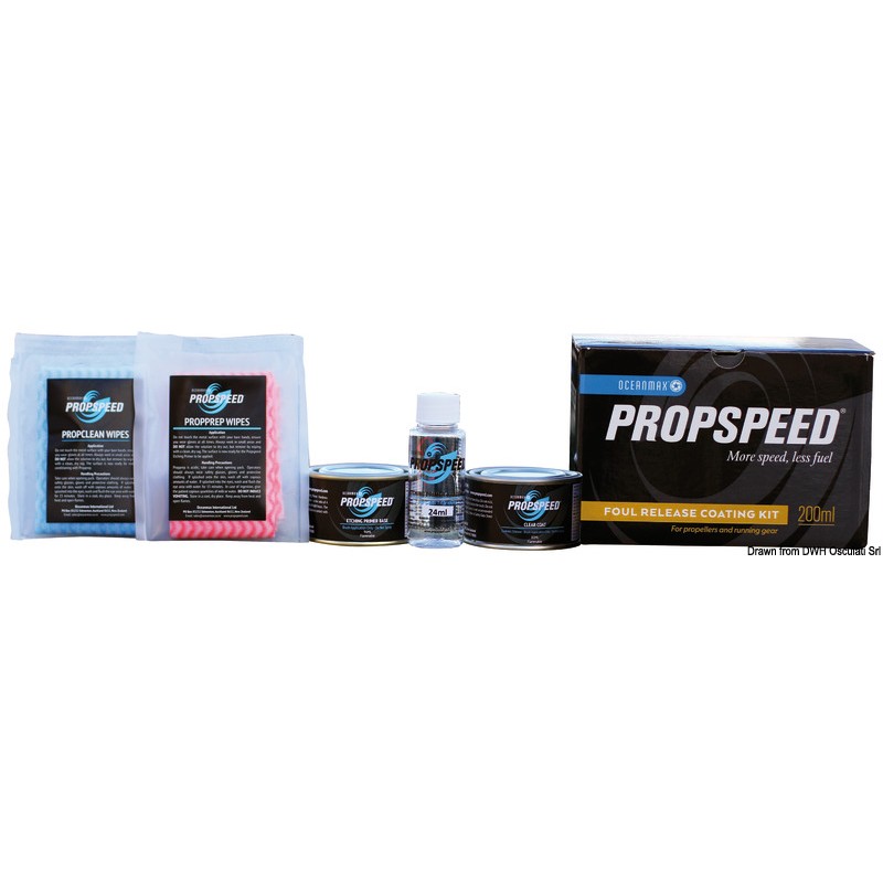 
Kit antifouling silicone PROPSPEED 500 ml  
