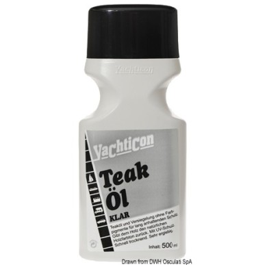 YACHTICON Teak Oil Claear 500 ml | EAN 4031396007386 Ref 65.800.05