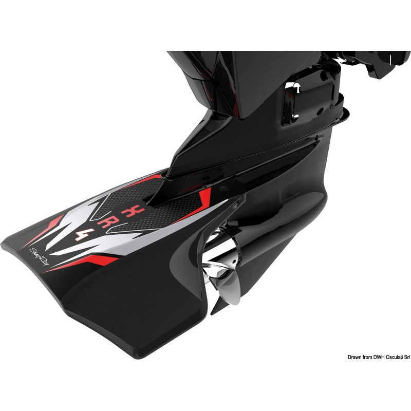 
STING RAY Hydrofoil SR-XR4-1 Senior noir 
