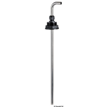 Tuyau de pompage H2O /carburant réservoirs acier inox, plastique+ aluminium Ref 52.199.02