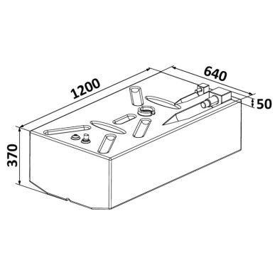 Réservoir 239 litres | EAN 8033137156908 Ref 52.035.04