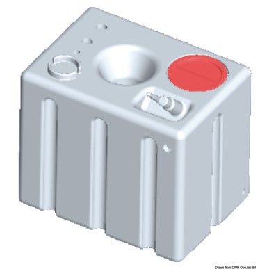 Réservoir horizontale rigide modu.eau potable 172l | EAN 8033137157370 Ref 52.194.80