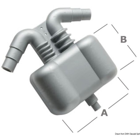 Séparateur eau/gaz 2,5 l | EAN 8033137156083 Ref 51.369.00