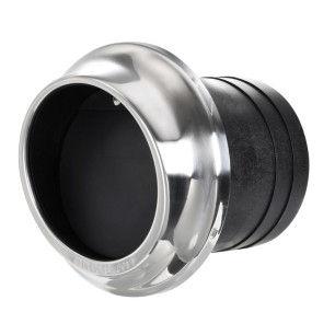 Sortie échappement technopolymère+ inox 100mm | EAN 8033137064548 Ref 51.386.08