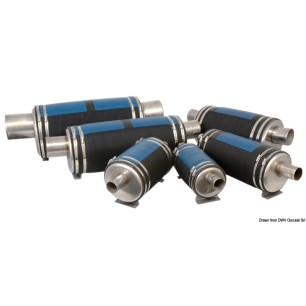Silencieux d'échappement Ø 76 mm | EAN 8033137217036 Ref 51.390.09
