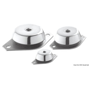 Support antivibration acier galvanisé 100 kg | EAN 8033137156557 Ref 51.656.01