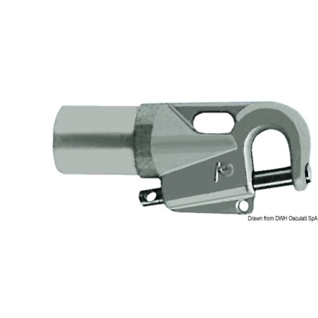 Embout fixation p. tangon 50x46 mm | EAN 8033137167003 Ref 60.328.10