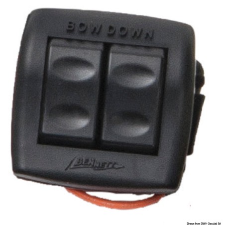 Tableau commande BENNET Euro Rocker | EAN 8033137155680 Ref 51.239.04