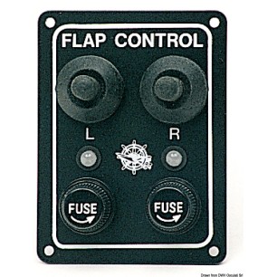 Tableau commande p. paire flaps hydrauliques | EAN 8033137006678 Ref 51.239.03