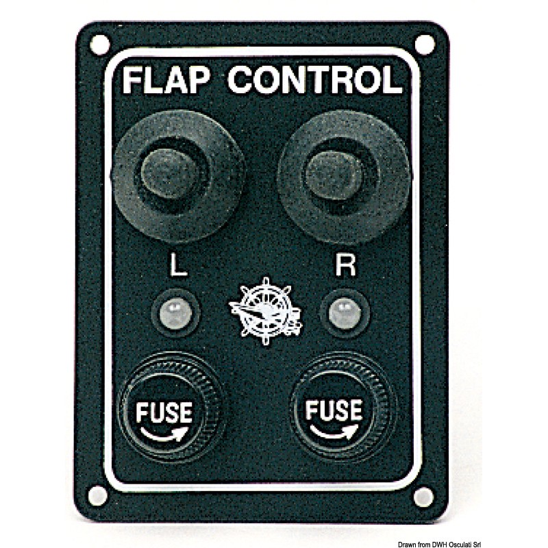 Tableau commande p. paire flaps hydrauliques
Tableau commande p. paire flaps hydrauliques