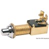 
Bouton en laiton chromé 15 x 25 mm 
