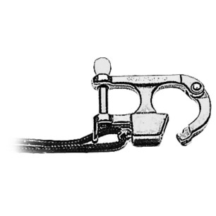Mousqueton inox ski nautique conforme au standard Ri.Na| EAN 8033137081545 Ref 09.525.00