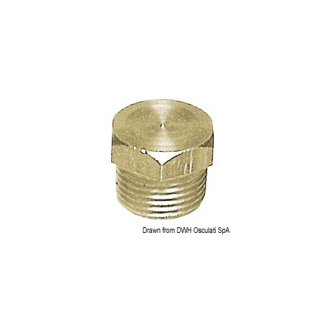 Bouchon fileté mâle 3/8" | EAN 8033137098819 Ref 17.223.01
