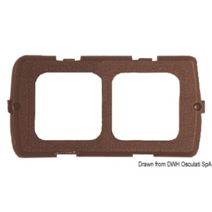 Kit montage double marron | EAN 8033137091889 Ref 14.668.02