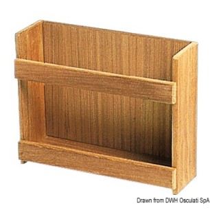 Porte-canettes teck 316x101x254 mm | EAN 8033137173837 Ref 71.602.00