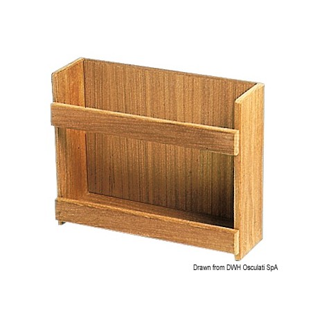 Porte-canettes teck 316x101x254 mm | EAN 8033137173837 Ref 71.602.00