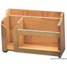 
Range-assiettes teck 395x152x282 mm 
